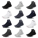 Ankle Cotton Socks 12 Pairs