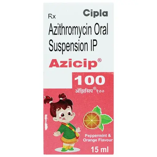 AZICIP 100 ORAL SUSPN
