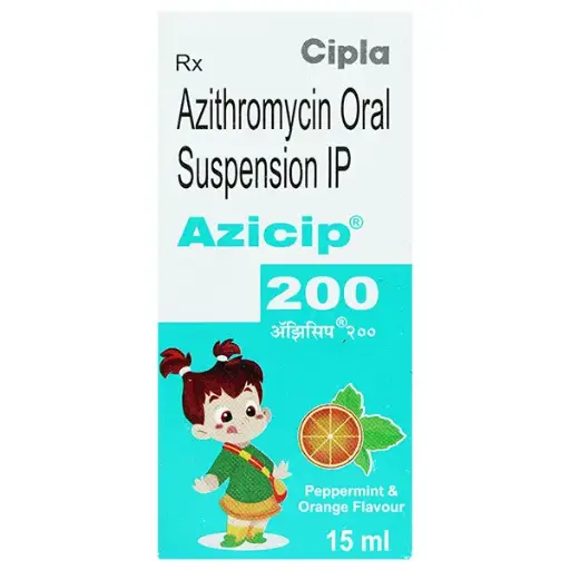 AZICIP 200 ORAL SUSPN 