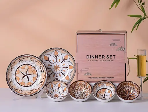 Ceramic Dinnerware Plates And Bowls